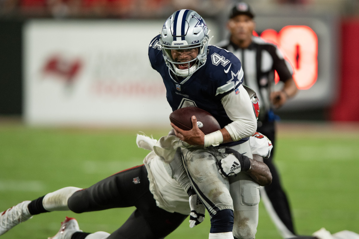 Dak Prescott looked impressive in his return from injury. 